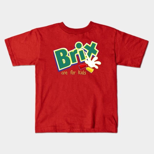 Brix are for kids Kids T-Shirt by timlewis